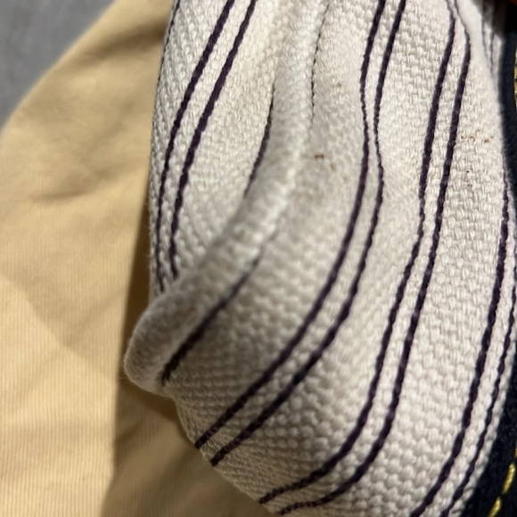 Louis Vuitton Antigua Cabas MM Tote Bag Navy Stripe - Picture 7 of 11